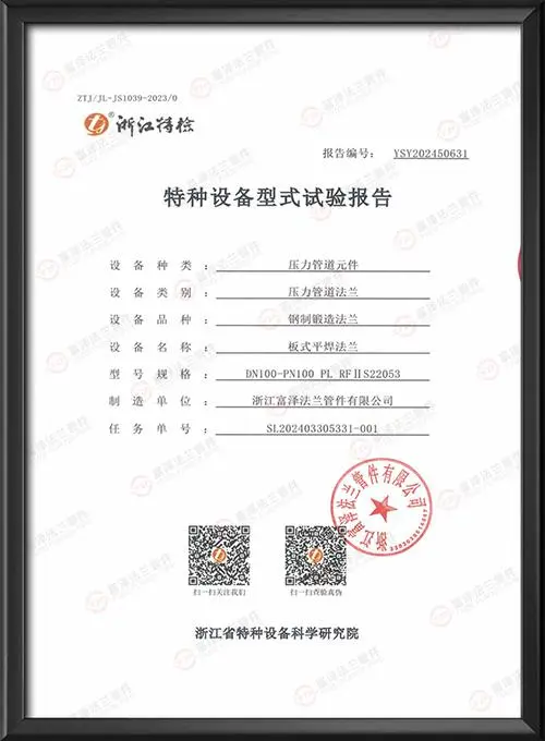 特种设备型式试验报告
